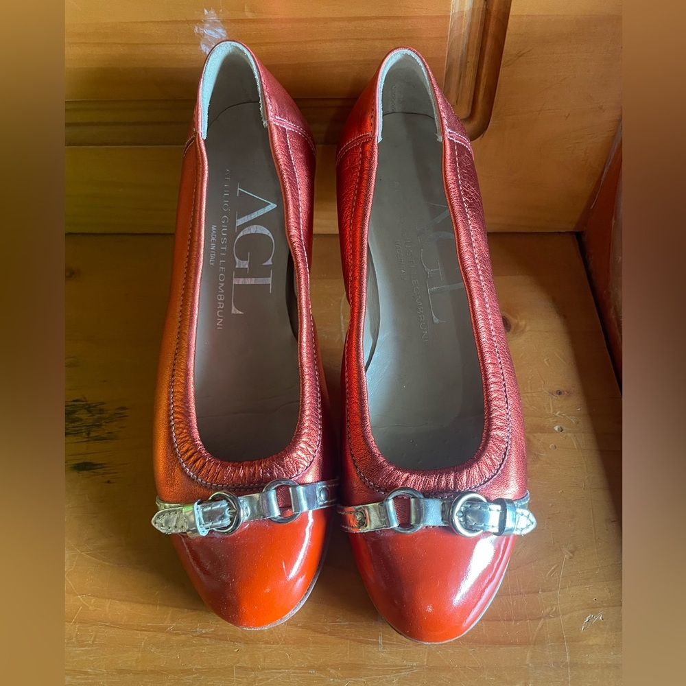 AGL Monika Cap Toe Ballet Flat